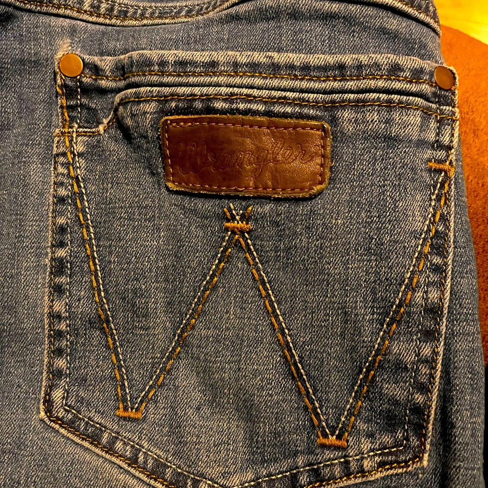 Wrangler Men's Retro Slim Fit Straight Leg Jeans Size 33 x 34